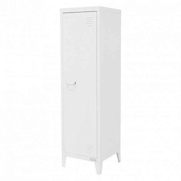 ML-DESIGN SKŘÍŇ NA DOKUMENTY, výška 38 x 38 x 137,5 cm, bílá, ocelová