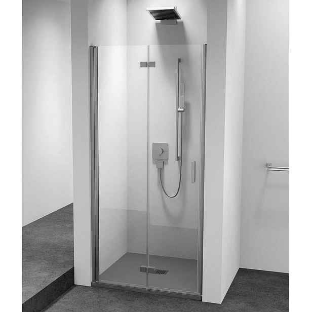 Polysan Zoom Line - Sprchové dveře 80x200 cm, levé, Antidrop, čiré sklo/chrom ZL4815L-01