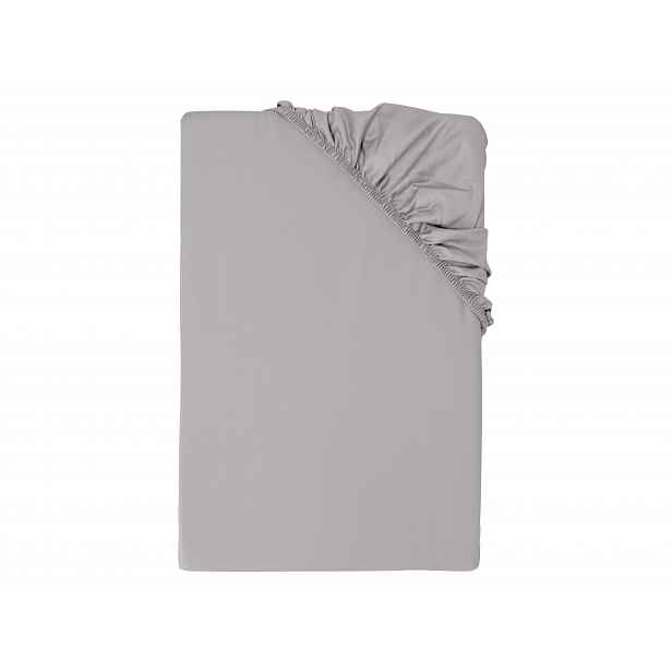 Livarno® Napínací prostěradlo z bambusové viskózy Premium, 90-100 x 200 cm (šedá)
