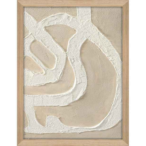 Ručně malovaný obraz 32,5x42,5 cm Raw organic – Malerifabrikken