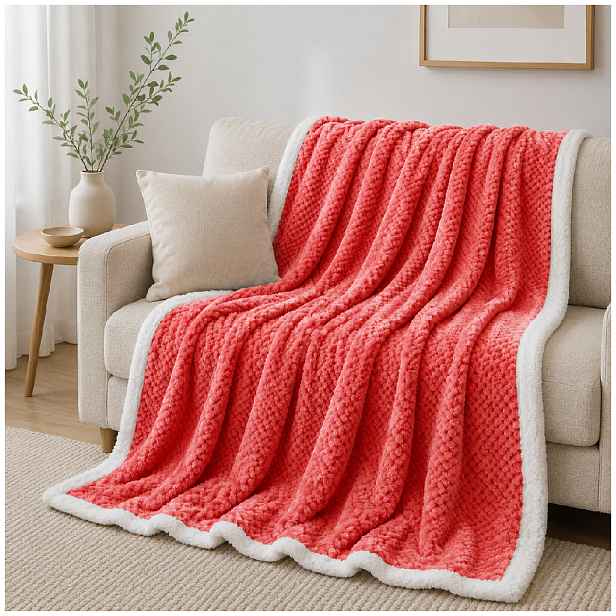 ArtFlhf Deka SHLEEPY | red 130 x 180 cm