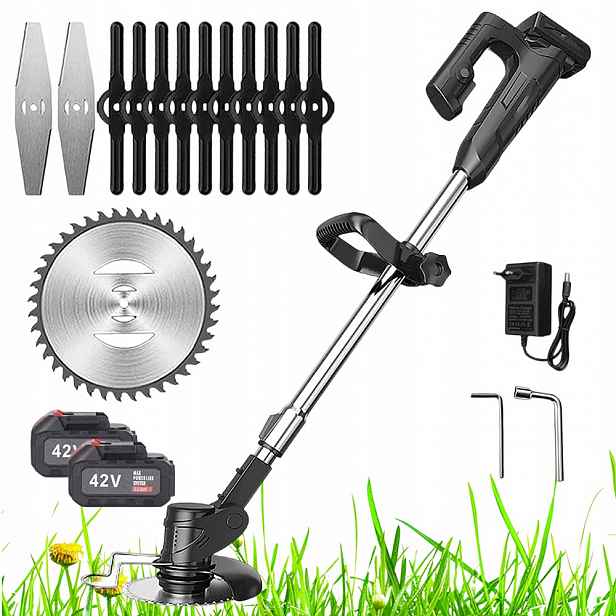 Křovinořez Bedee 2600 mAh 2 baterie 90-125 cm pro Trávy a keře