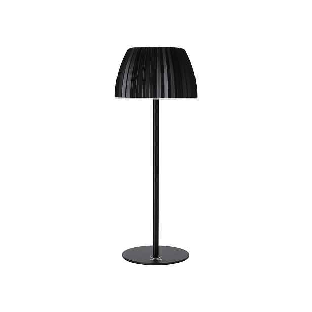 Sansibar Nabíjecí LED stolní lampa s USB a dotykovým stmívačem (černá)