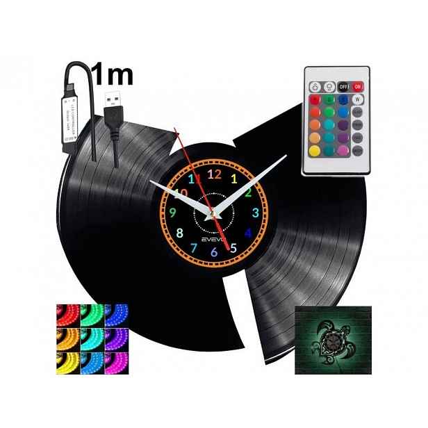 Rap Band Dárek Originální dekorace do domu Hodiny z vinylové desky