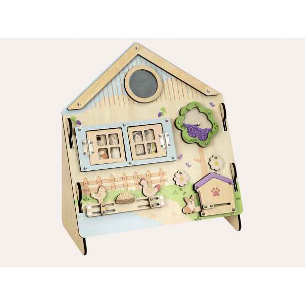 Activity board BusyKids - farma
