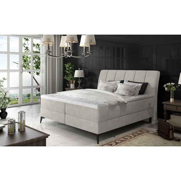 Boxspring Aderito Barva korpusu: Soro 83, Rozměr: 180 x 200 cm