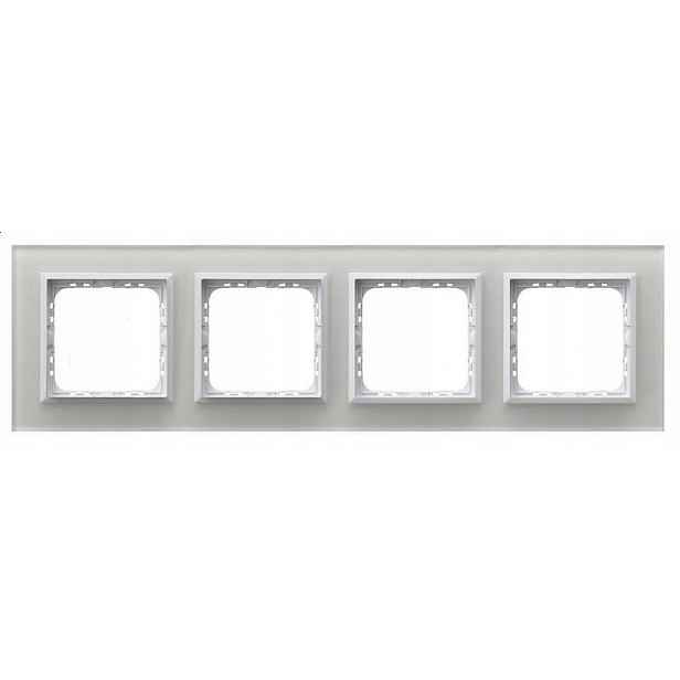 Ospel Sonáta bílé sklo – rámeček R-4RGC/31/00 (4 mm)