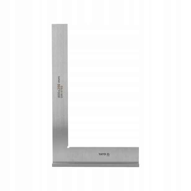 Zámečnický Úhelník 400 X 250 MM Ocelový S 90° Patkou Din 875 Yato