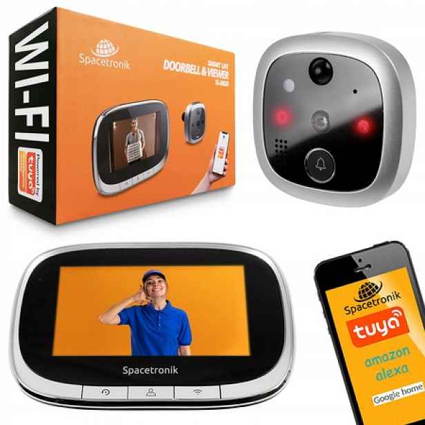 Wi-Fi zvonek Spacetronik Smart Life SL-DB20