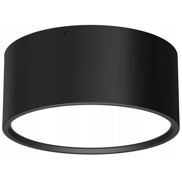 Bodové svítidlo Stropní Svítidlo Stropní Svítidlo Tuba Downlight Led Černá 1x15,4W Led