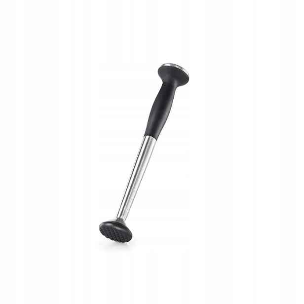 Oxo SteeL barmanská palička 22,9 Cm – nerezová ocel drážkovaný nylon