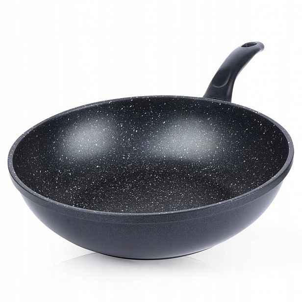 Pánev Wok Granitová Nepřilnavá, Povrch Indukční, Smažení 30 CM