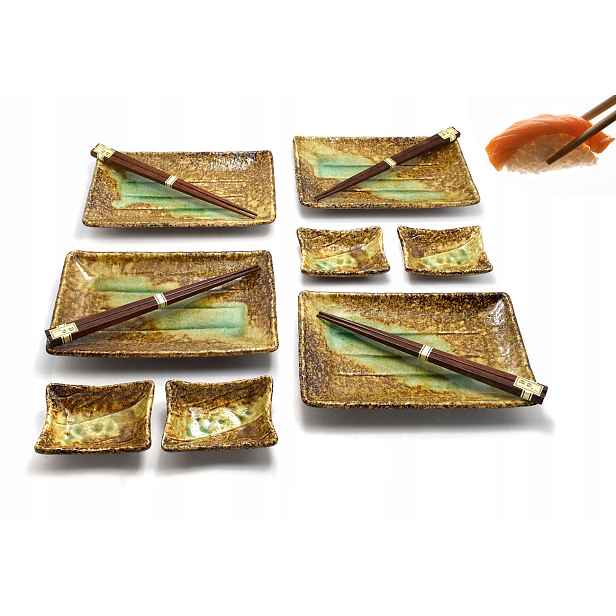 Sada na sushi pro 4 osoby Ki Kasshoku Box