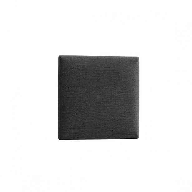 Dekorační nástěnný panel MATEO 40x40 cm, tmavě šedá