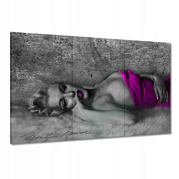 Obrazy 120x80 Růžová Marilyn Monroe