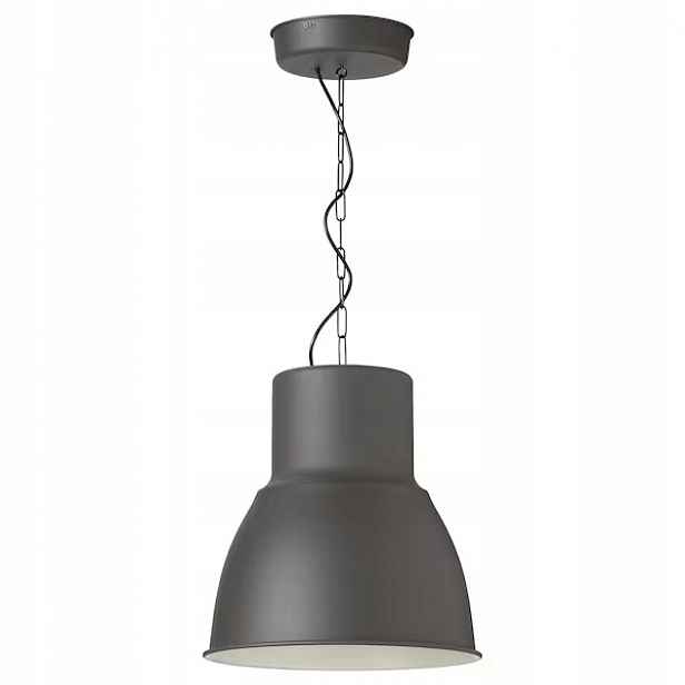 Ikea Hektar Závěsná lampa, tmavě šedá, 38 cm