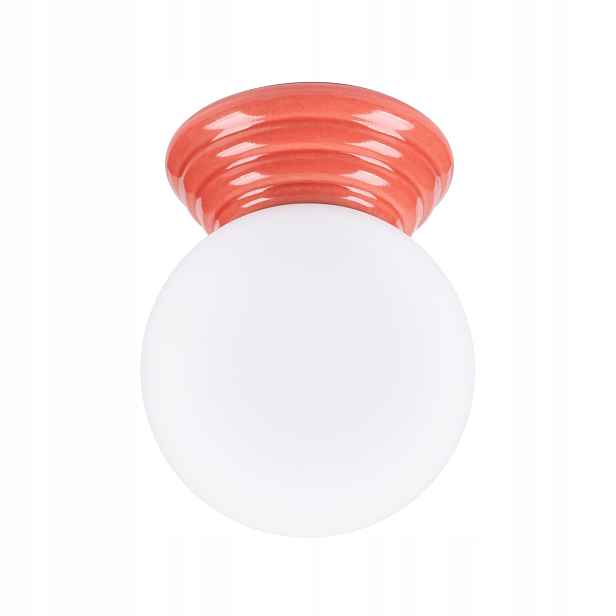 Sollux Lighting Stropní Svítidlo do koupelny Zori 1xG9 8W IP44 Broskvová
