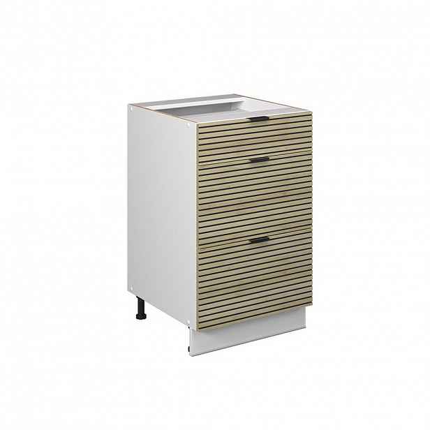 Vicco SPODNÍ SKŘÍŇKA KUCHYŇSKÉ LINKY Fame-Line Dubový panel 50 cm bez pracovní desky
