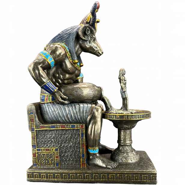 Figurka, Chnum bůh horního Egypta, stvořitel lidí a světa Veronese WU78017A4