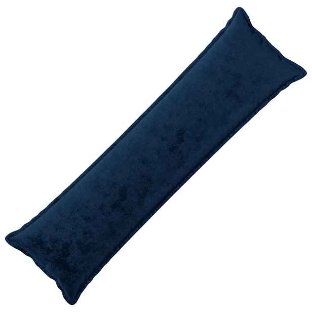 vidaXL Odhazovací polštář HOUTEN Námořnická modrá 40 x 145 cm Flanel