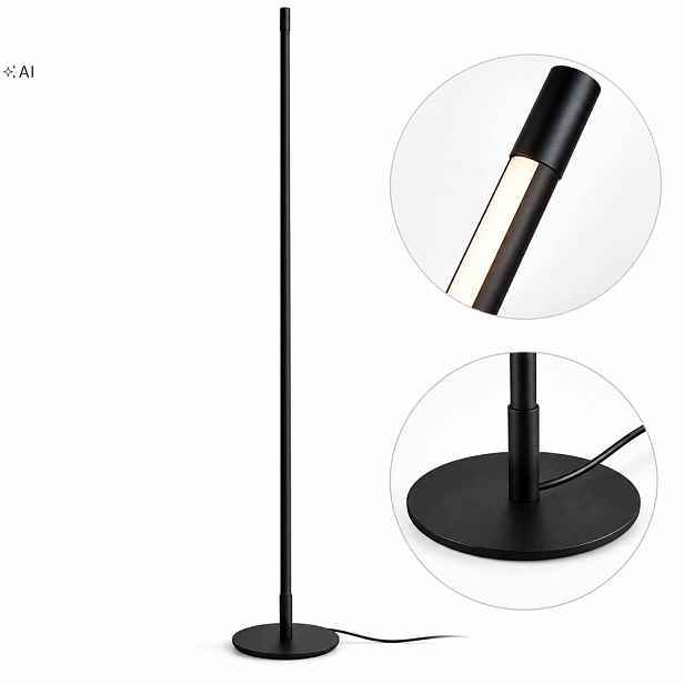 Podlahová lampa do obývacího pokoje, stmívatelná Led, 3000K, paměťová funkce