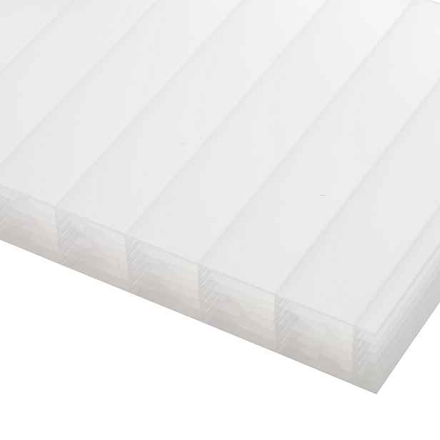 Deska polykarbonátová dutinková MULTICLEAR 16 BOX 7 WALL ULTRA 1UV opál 2 100×7 000 mm