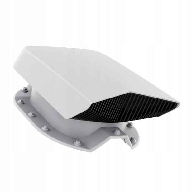 Odvětrací Ventilátor Trapez T35 Světle Šedý 7036