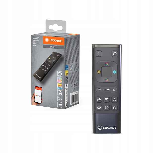 Ovládací dálkový ovladač Rgb Cct DIM Usb-c Smart+ WiFi Ledvance