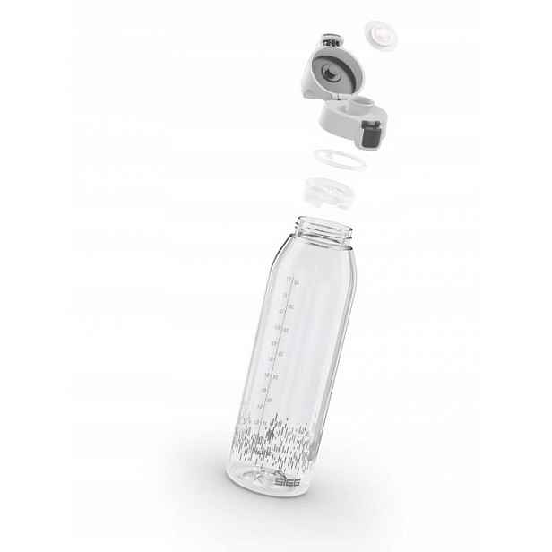 Sigg Láhev Total Color MyPlanet Anthracite 1,5 L Tritan Šedá bez Bpa