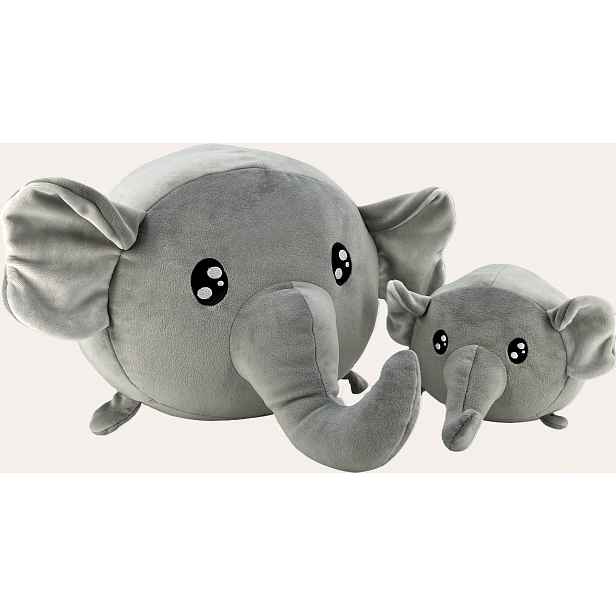 Magic Baby Maminka s mláďátkem Slon - set plyšových hraček 20 a 40 cm