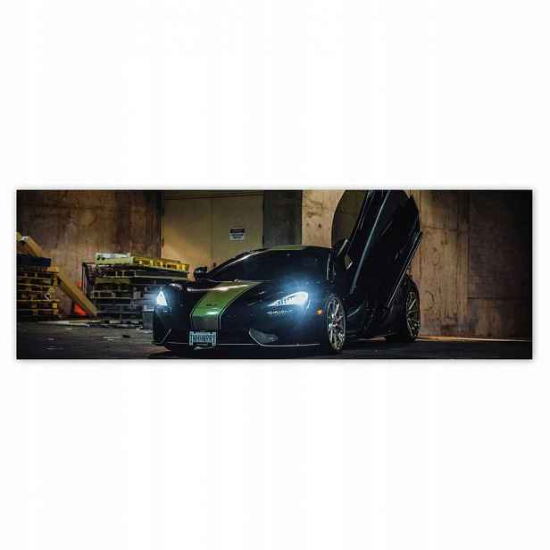 Plakáty 200x66 McLaren v noci