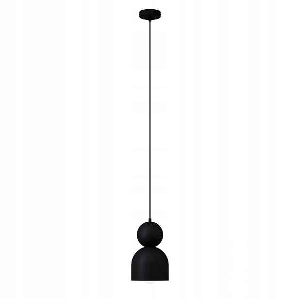 Sigma Lighting závěsná lampa mosaic černá kopulovitá, průměr 17 cm, 1xE27 15W