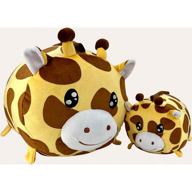 Magic Baby Maminka s mláďátkem Žirafa - set plyšových hraček 20 a 40 cm