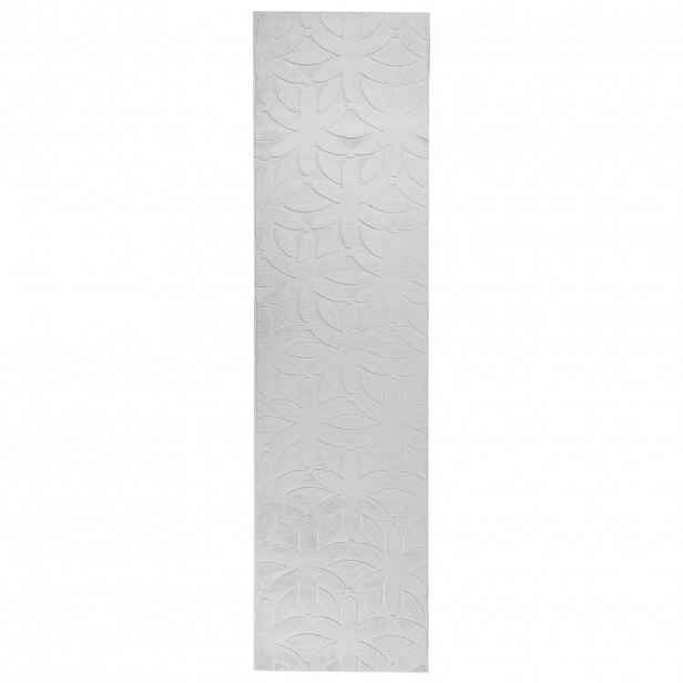 Beliani KOBEREC Světle šedý 80/300 cm Hood