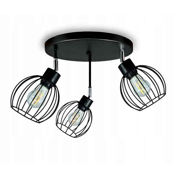 Stropová lampa Stropní Svítidlo Lustr regulovatelný Vysoká Koule
