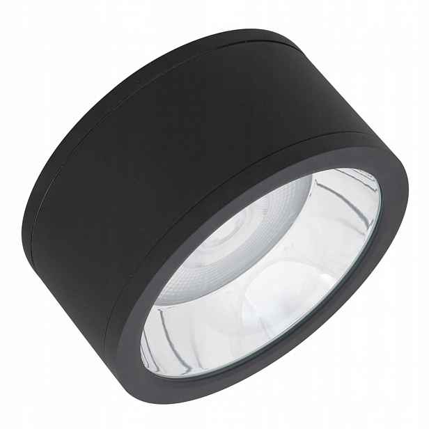Stropní Svítidlo Tuba Venkovní lampa 45W 4725lm 3000K IP65 UGR19 Černá Downlight