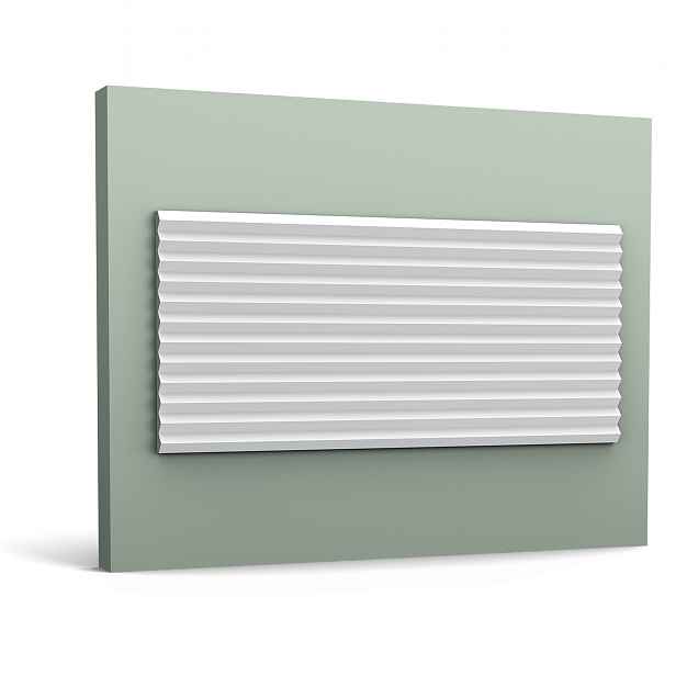 ORAC dekorační prvek W108, 3d panel 200x25x1,8 cm, bílá, ORAC Decor