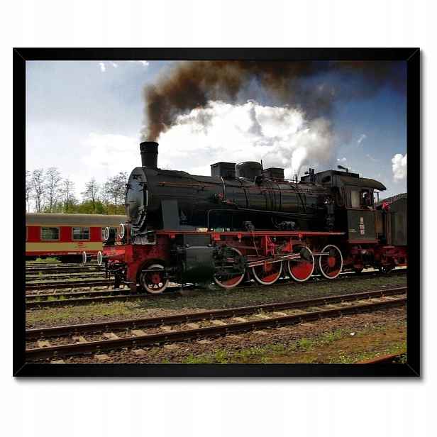 Plakáty v rámu 50x40 Vláček Wolsztyn TR5-65
