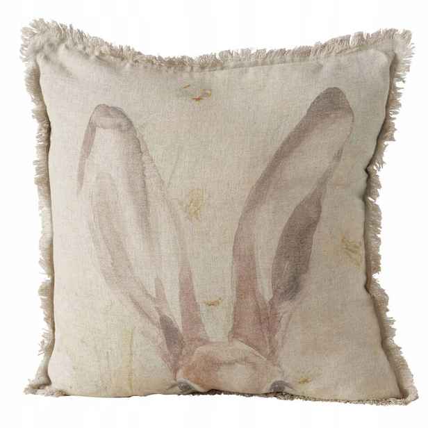 Polštář S Třásněmi Rabbit, Lněný, 45 X 45, Boltze Home
