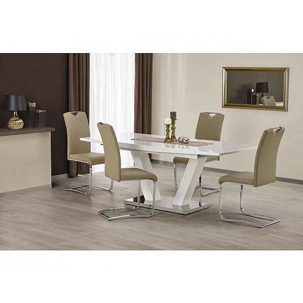 Luxusní jídelní stůl Vindigo,bílý HELCEL