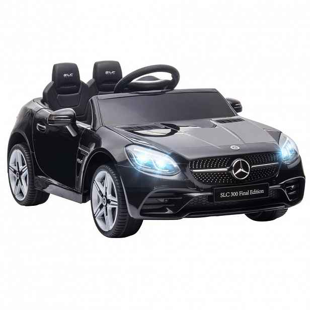 AIYAPLAY 12 V dětské elektrické auto, dětské vozidlo s dálkovým ovládáním, dětské auto, černé