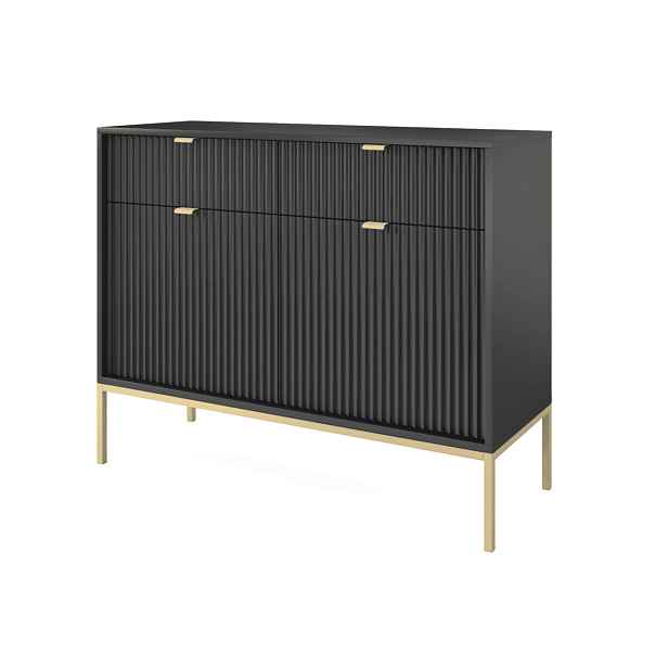 ArtPS Komoda MONA KSZ-104 | černá