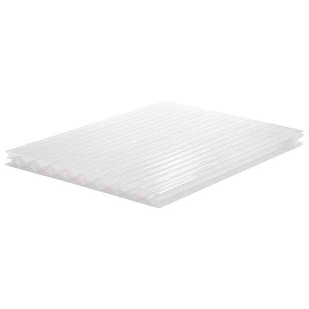 Deska polykarbonátová dutinková MULTICLEAR 16 5X 2UV opál 2 100×6 000 mm