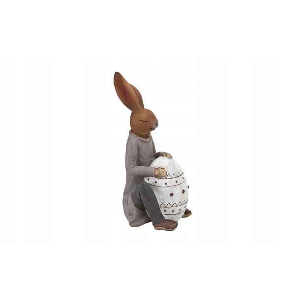 Figurka Králík u vajíčka 42 cm chlapec