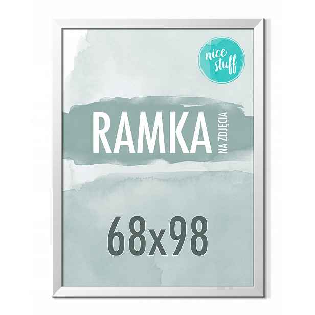 Rámeček 68x98 Rámeček Na Fotografie Plakát 98x68 Fotorámečky Stříbrné