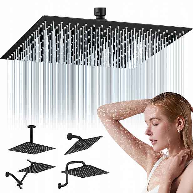 Sprchová Dešťová Sprcha Čtvercová Slim 30 CM Sprchová Nerezová Ocel