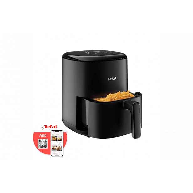 Horkovzdušná fritéza Tefal Easy Fry Compact EY145810 Černá