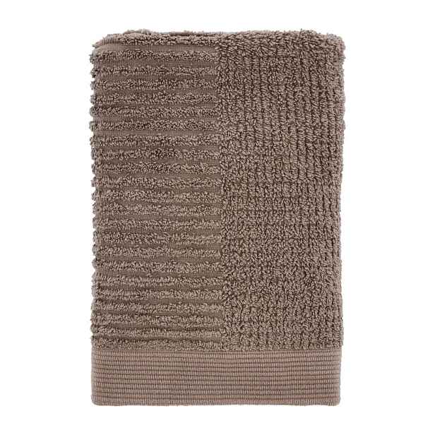 Taupe froté bavlněný ručník 50x70 cm Classic – Zone