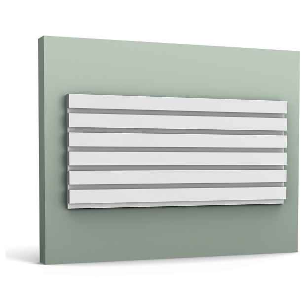 ORAC dekorační prvek W111, 3d panel 200x25x2 cm, bílá, ORAC Decor