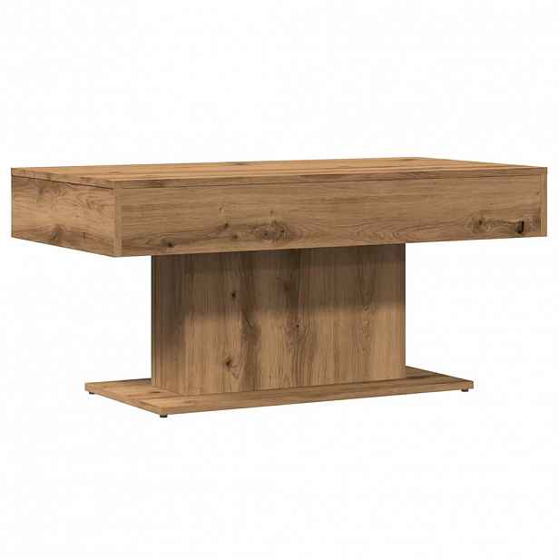 vidaXL Konferenční stolek Artisan Dub 96 x 50 x 45 cm Konstrukce dřeva